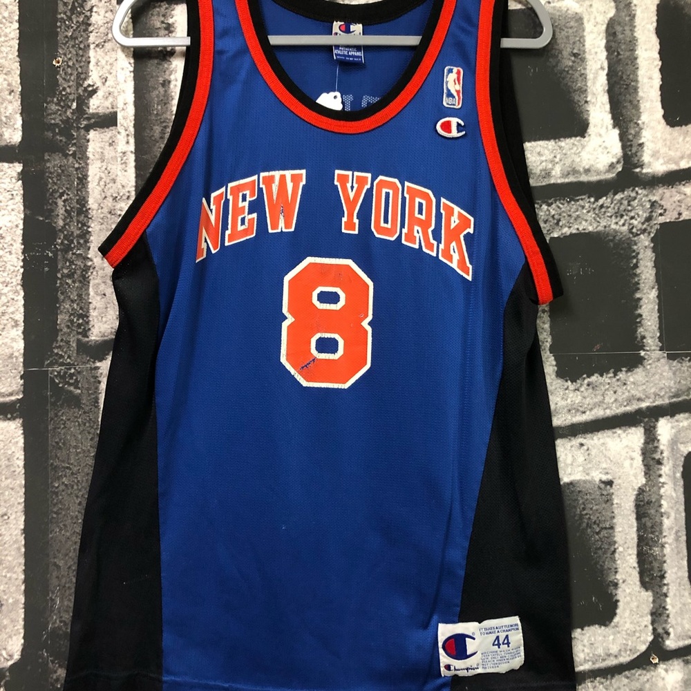 Latrell Sprewell champion vintage Jersey